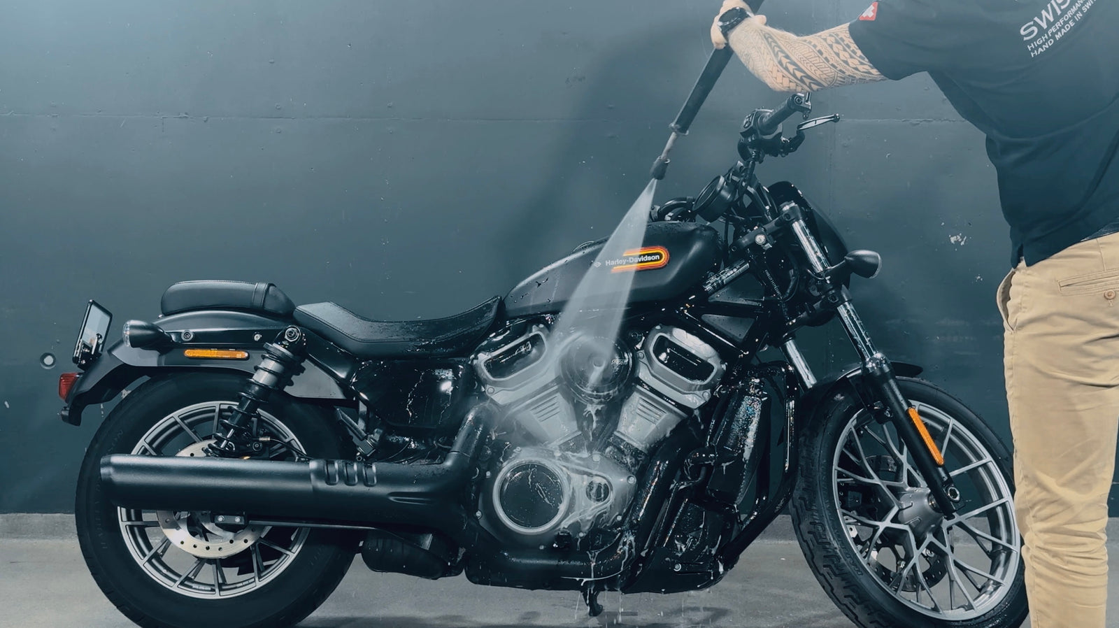 Motorcycle Wash Opaque šampon za mat lak motocikla Tutorial